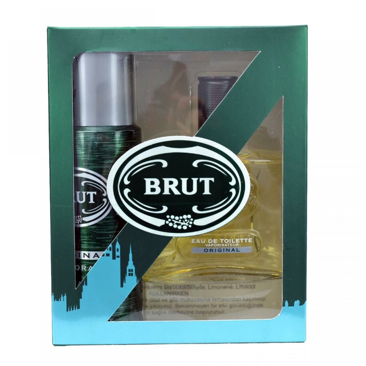 Brut Original Set EDT 100 ml + 200 ml Deodorant  50 Years