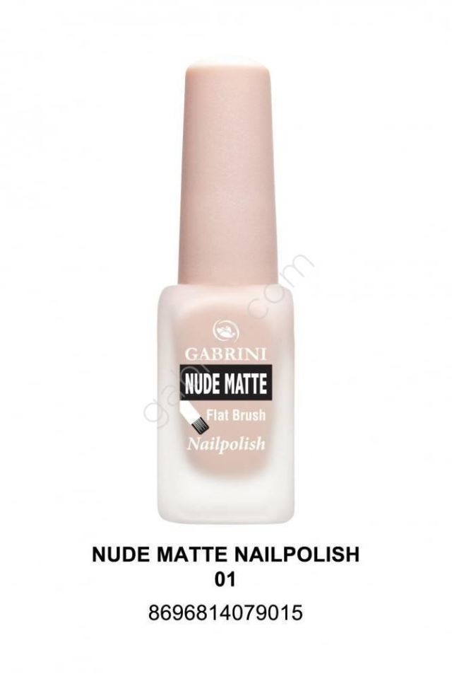 Gabrini Nude Matte Oje 01