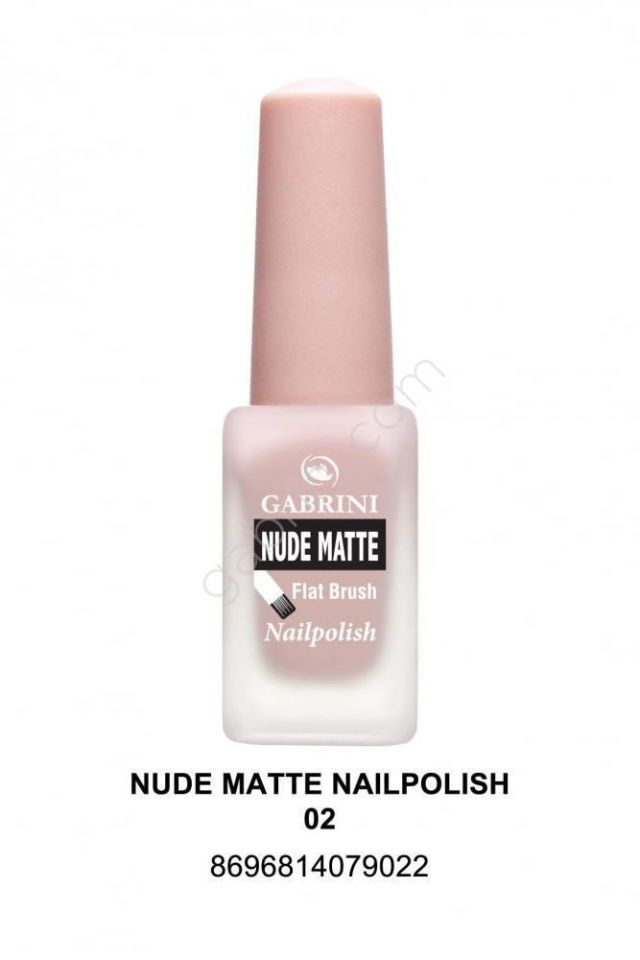 Gabrini Nude Matte Oje 02