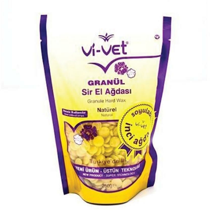 Vi-Vet Granül Sir Ağda 250ML NATUREL Boncuk Ağda