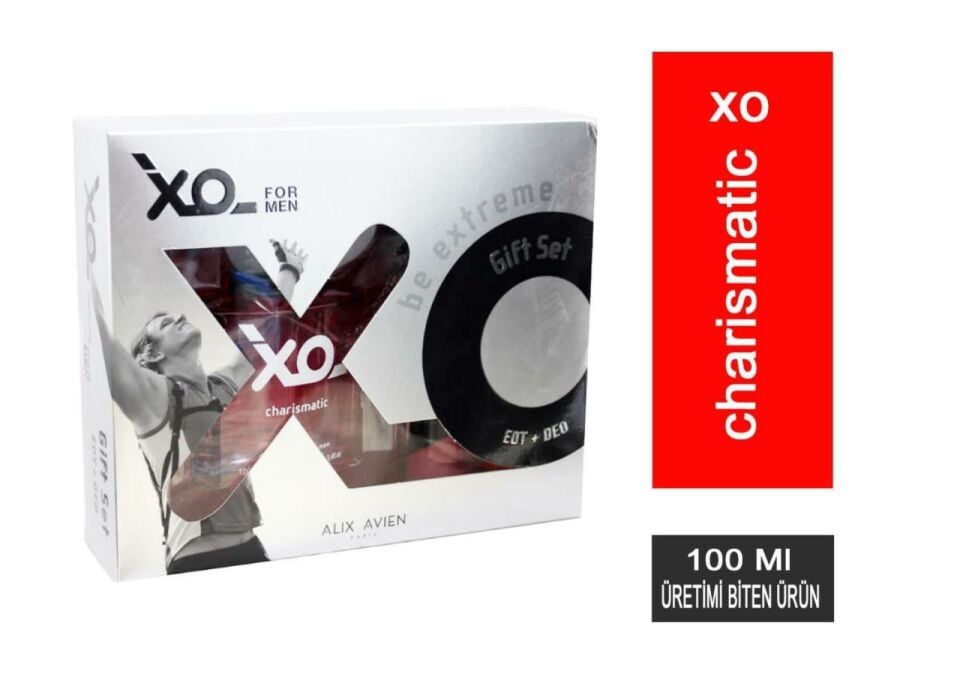 XO Charismatic 100 Ml Edt+150 Ml Deodorant Erkek Cofre