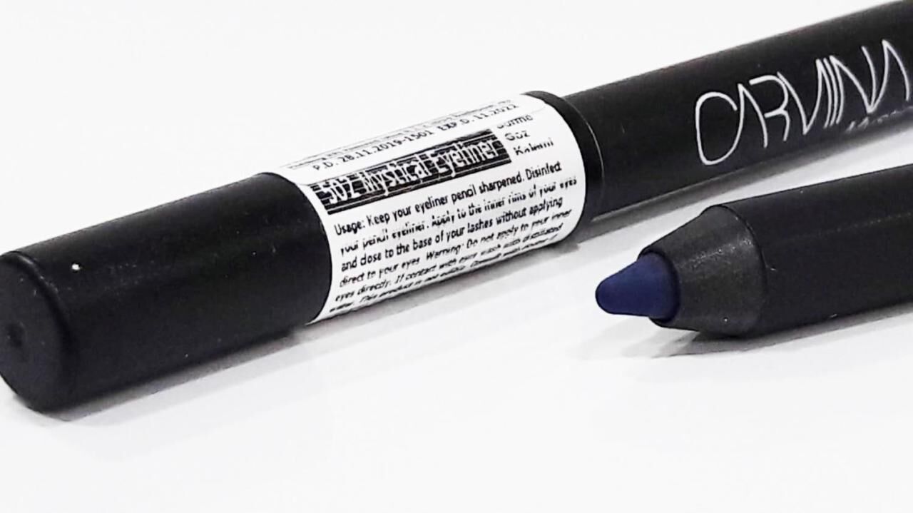 Carmina Sürme Kalem Mystical 502 Koyu Mavi Göz Kalemi Akma Dağılma Yapmaz