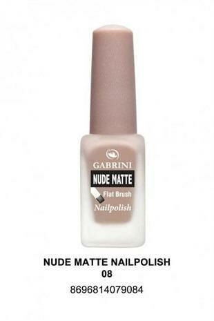 Gabrini Nude Matte Oje 08