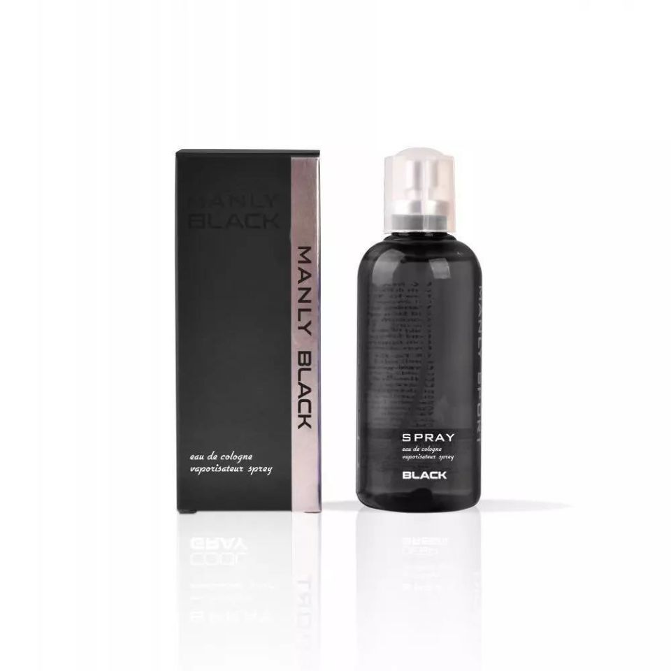 Manly Black 125 Ml Erkek Parfümü t.frt - syh