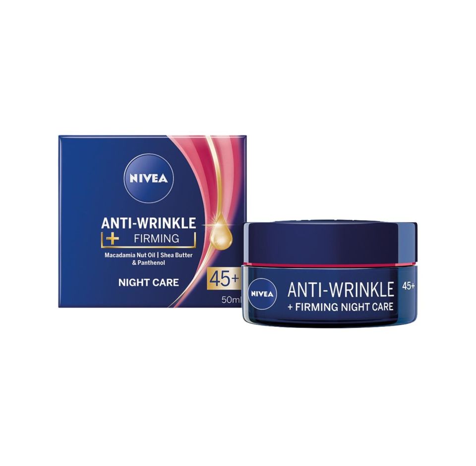 Nivea Kırışıklık Karşıtı ve Sıkılaştırıcı 45+ Yaşa Özel Gece Kremi 50 ml