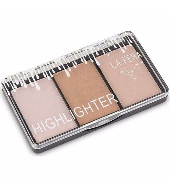 La Fera 3 lü Aydınlatıcı Highlighther Set 02