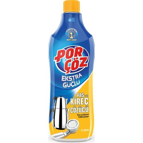 Porçöz Pas ve Kireç Çözücü 1 Litre