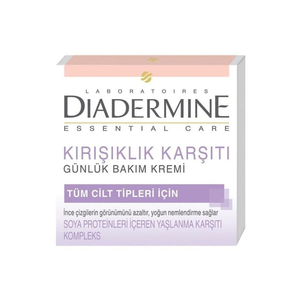Diadermine Kırışıklık Karşıtı Günlük Bakım Kremi (Tüm Cilt Tipleri) 50 ml