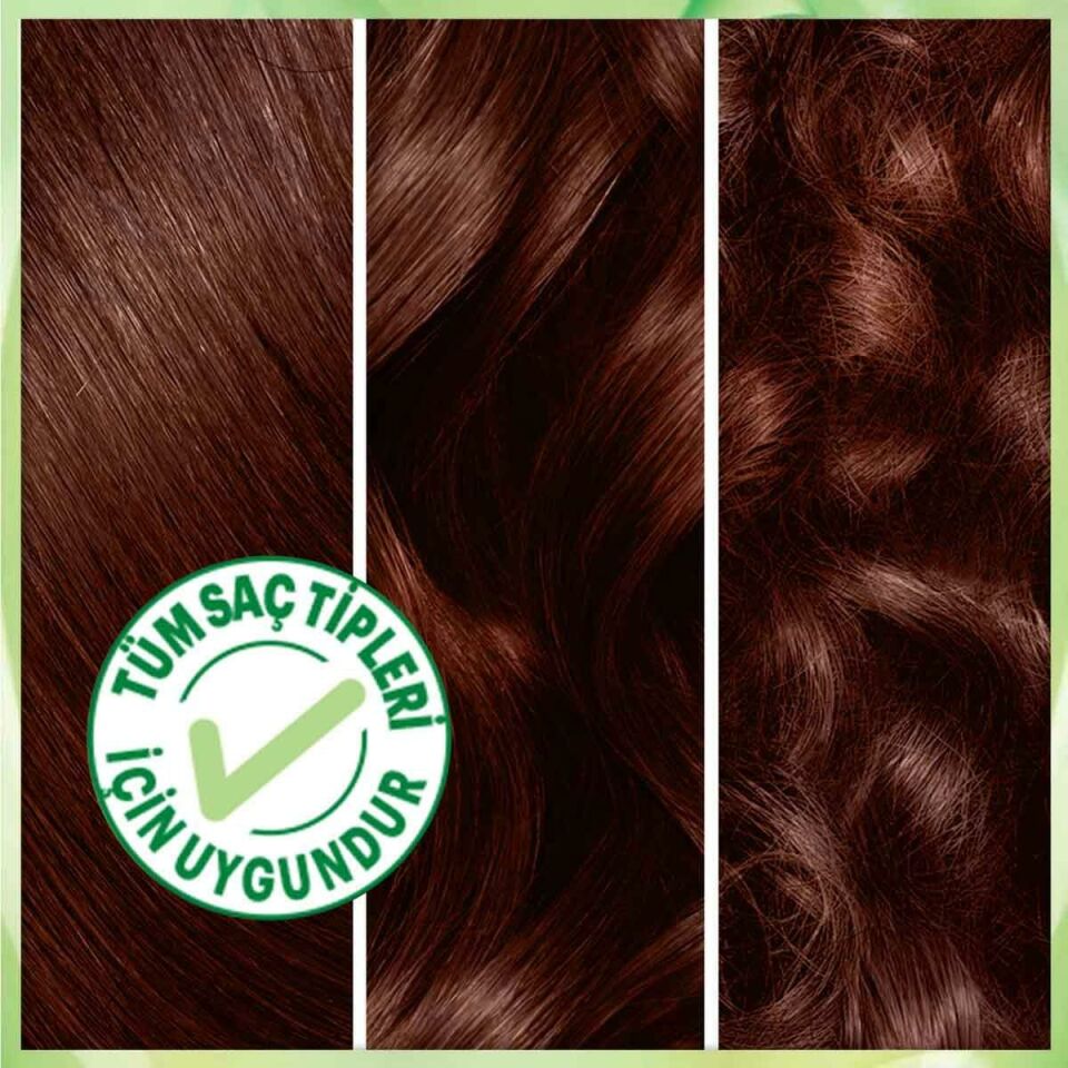 Garnier Nutrisse 4.5 Kızıl Kestane Yoğun Besleyici Kalıcı Krem Saç Boyası