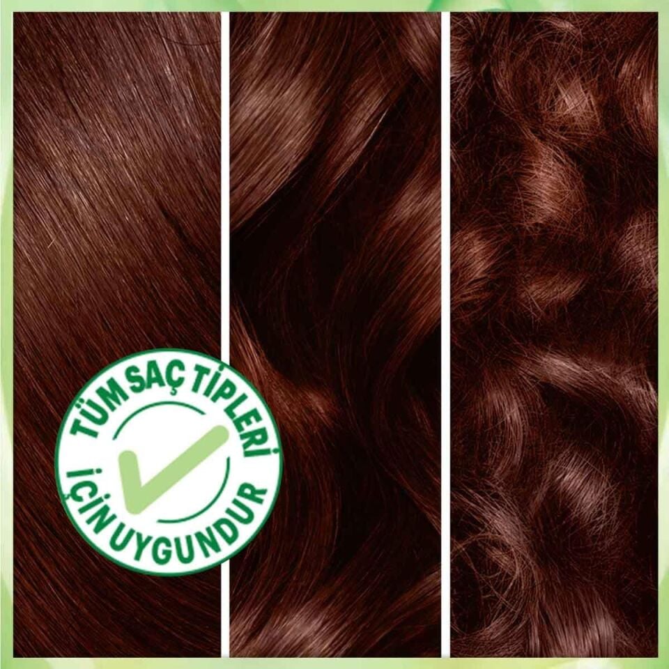 Garnier Nutrisse 4.5 Kızıl Kestane Yoğun Besleyici Kalıcı Krem Saç Boyası