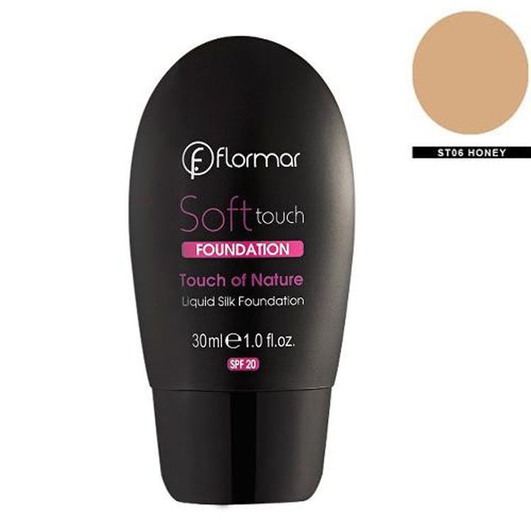 Flormar Soft Touch Foundation ST06 30 ml Honey