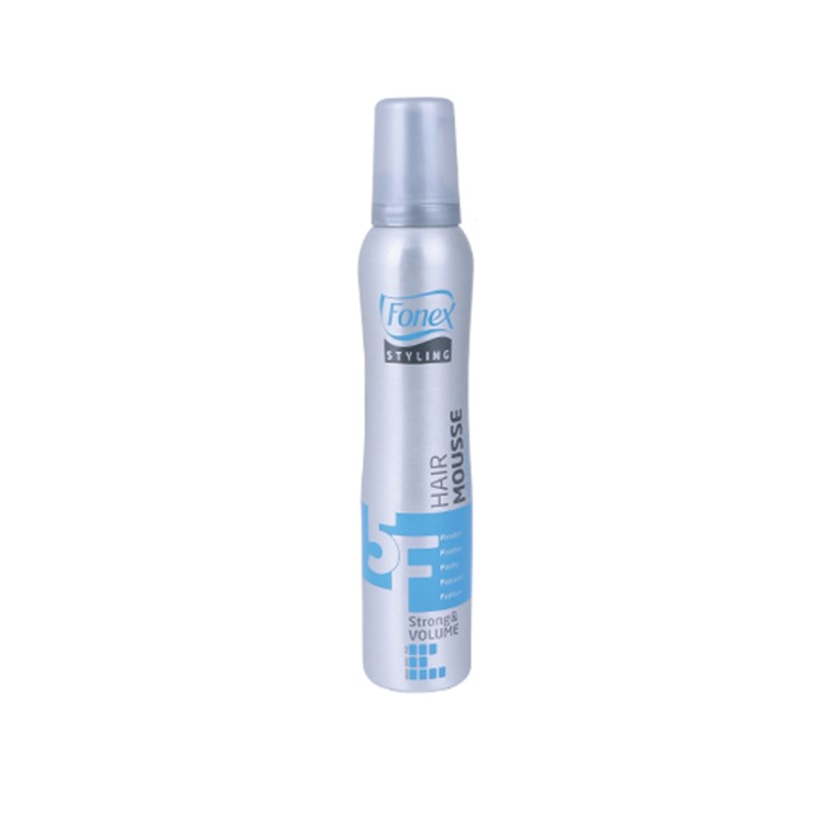 Fonex Saç Köpüğü F5 Strong Wolume 200 Ml Mavi