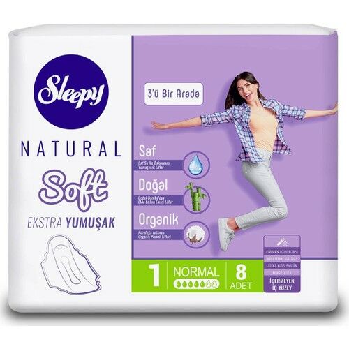 Sleepy Natural Soft Ekstra Yumuşak Normal 8'li / no 1 /