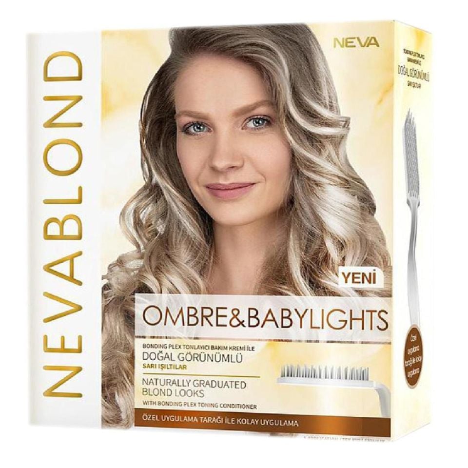 Neva Nevablond Ombre ve Babylights Saç Açma Seti
