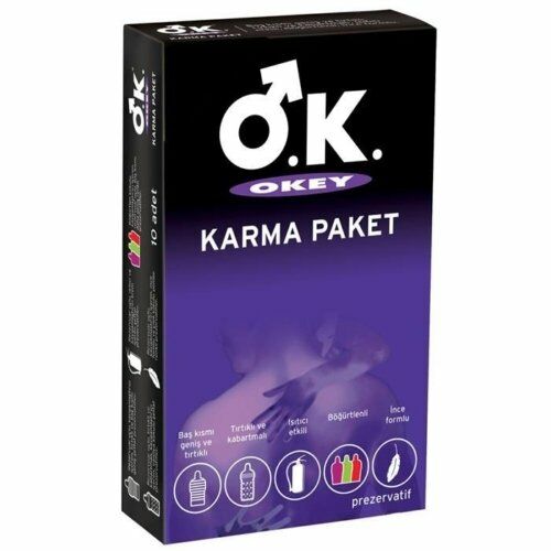 Okey Karma 10 lu Prezervatif