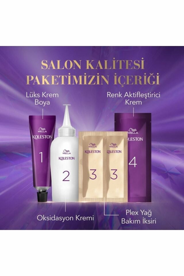 Koleston Set 7.18 Işıltılı İnci Küllü Kumral