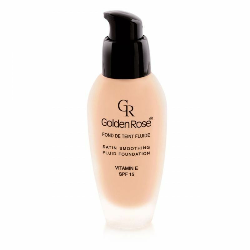 Golden Rose Satin Smoothing Fluid Likit Fondöten No 21 Spf 15 - 34 ml