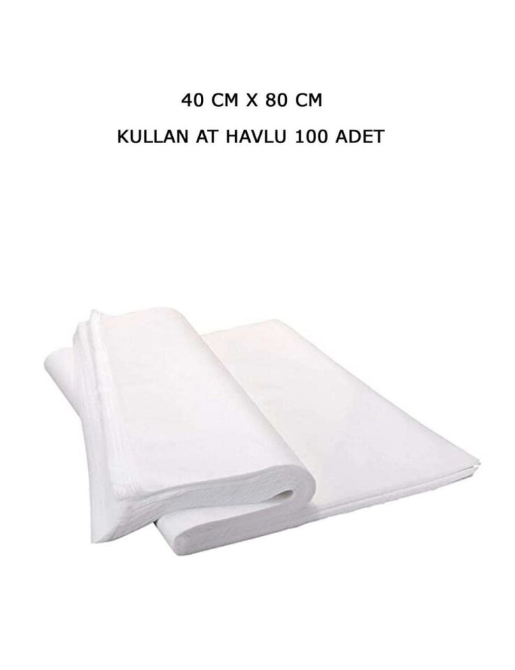 Colmar Kullan At Havlu 1 Paket (100 Adet) 80 CM X 40 CM