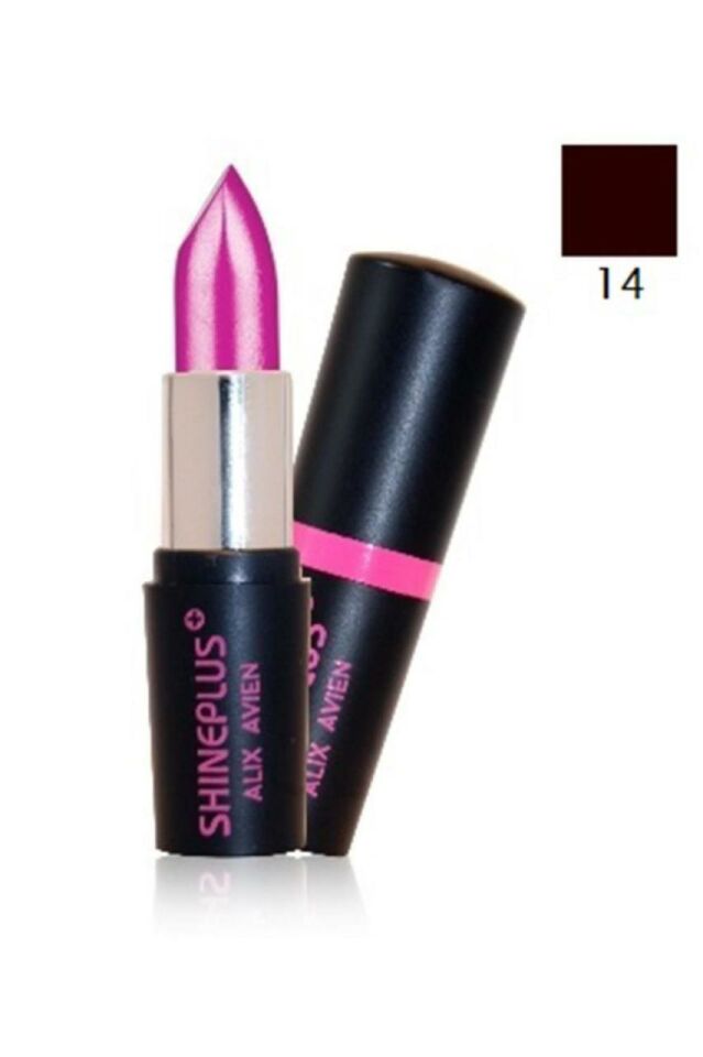 Alix Avien Parlak Görünümlü Ruj Shineplus Lipstick No 14