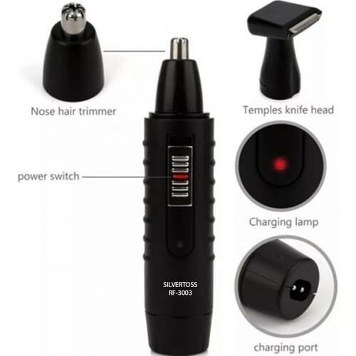 Silvertoss Şarjlı Rf-3003 Burun Kulak ve Ense Tüy Kesme Makinesi