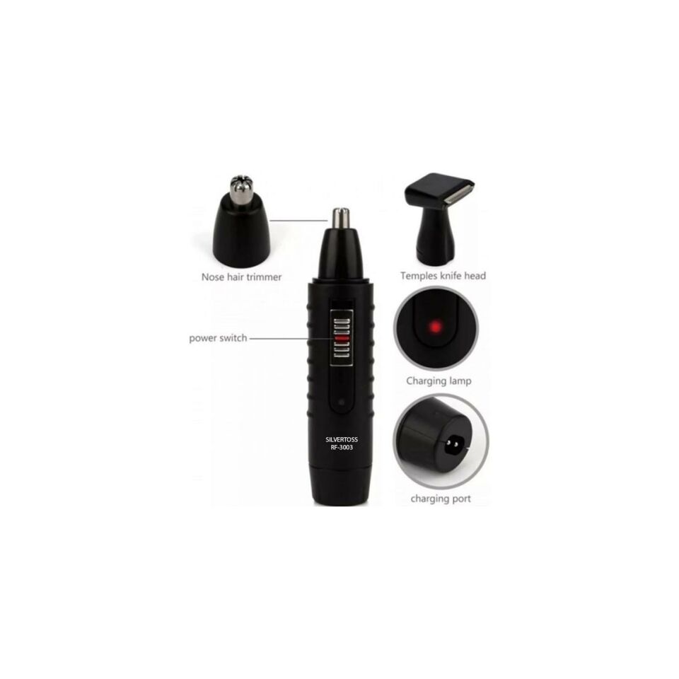 Silvertoss Şarjlı Rf-3003 Burun Kulak ve Ense Tüy Kesme Makinesi