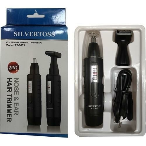 Silvertoss Şarjlı Rf-3003 Burun Kulak ve Ense Tüy Kesme Makinesi