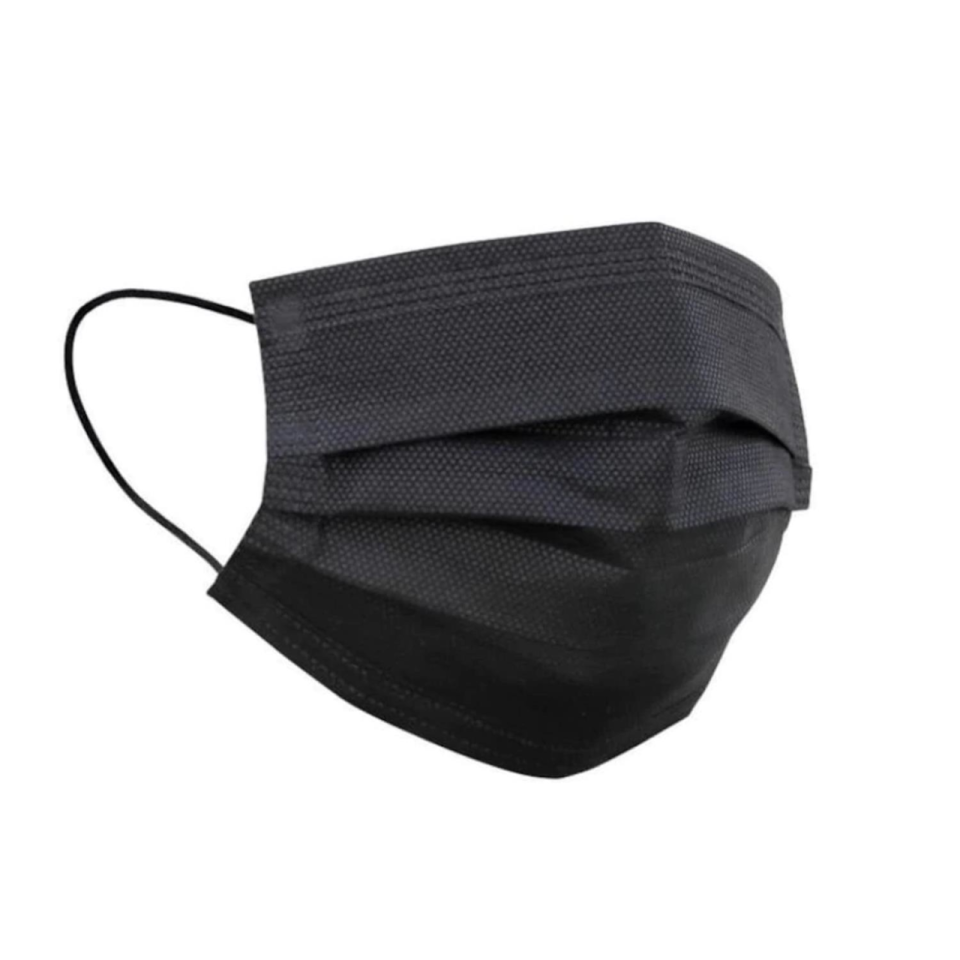 Formation Medikal Lastikli Telli Cerrahi Yüz ve Ağız Maskesi 50 li Siyah