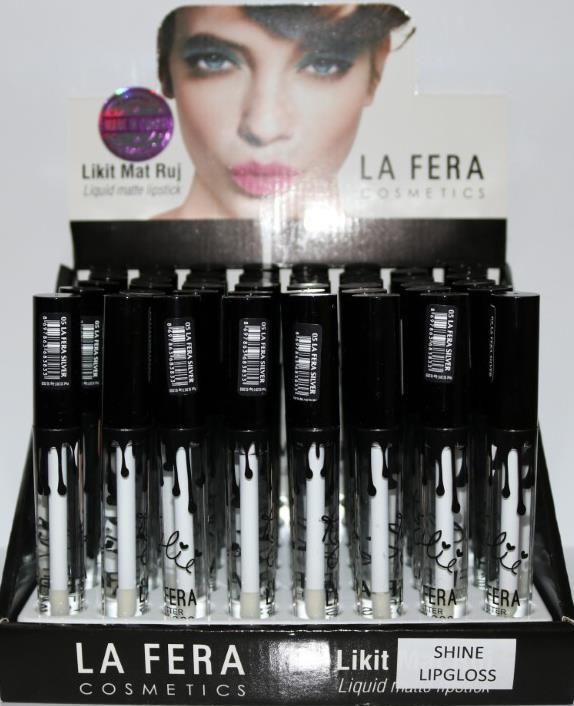 La fera Kylie Matte Likid Kalıcı Fırçalı Ruj 05 Silver Şeffaf