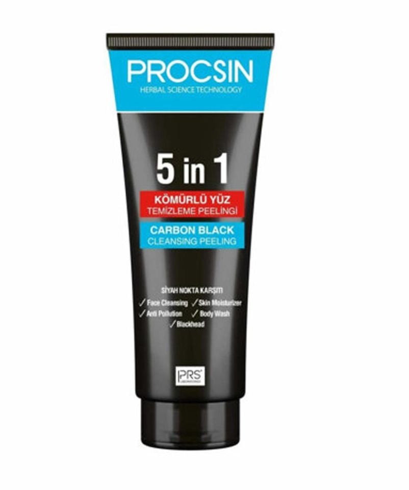Procsin Carbon Black Aktif Karbonlu Yüz Peelingi 150 ml