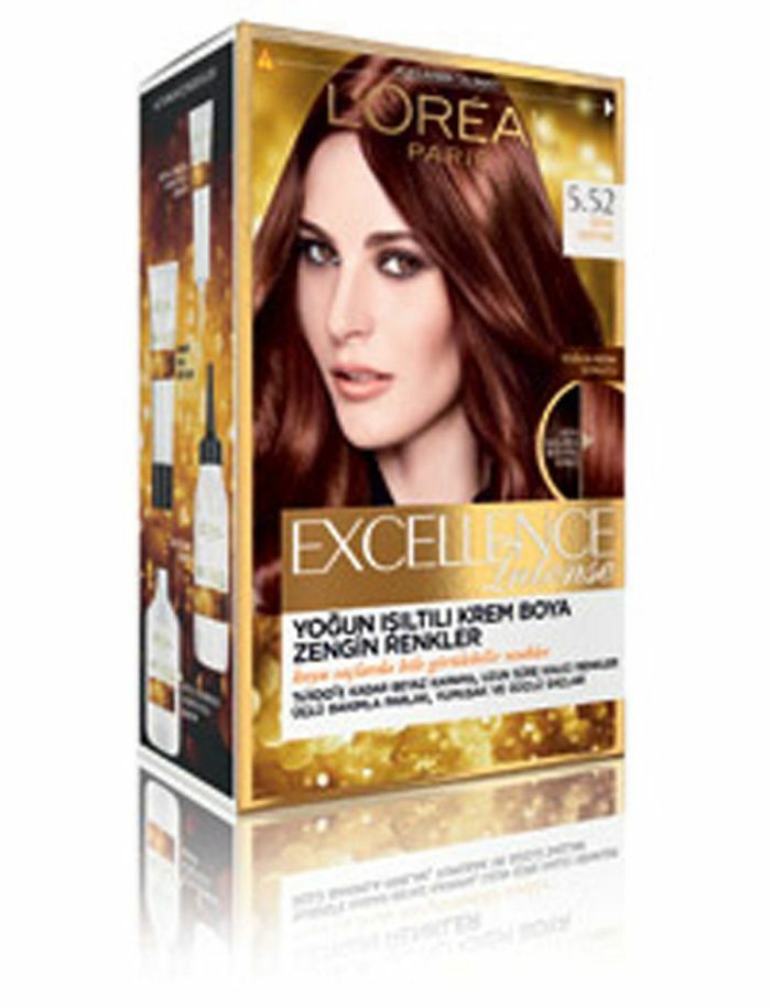 Loreal Excellence Intense Saç Boyası 5.52 Sıcak Kestane