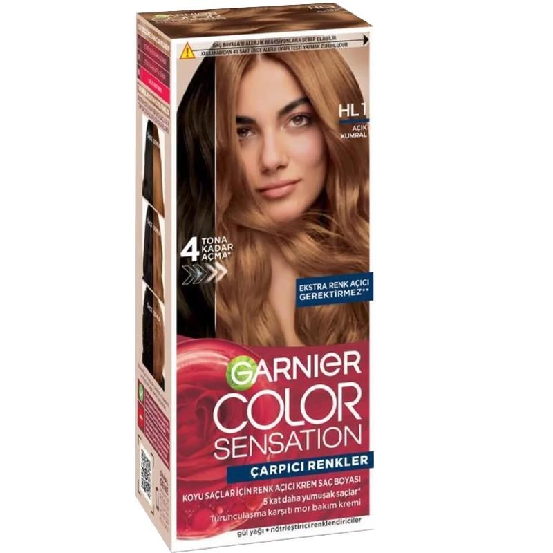 Garnier Çarpıcı Renkler 6.31 - HL1 Açık Kumral Saç Boyası
