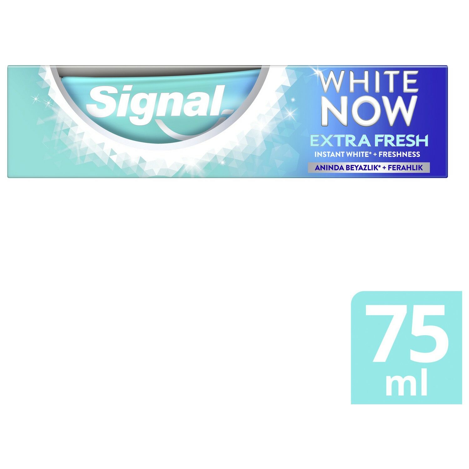 Signal Diş Macun Whıte Now Extra Fresh 75 Ml Aşındırmadan Anında Beyazlık