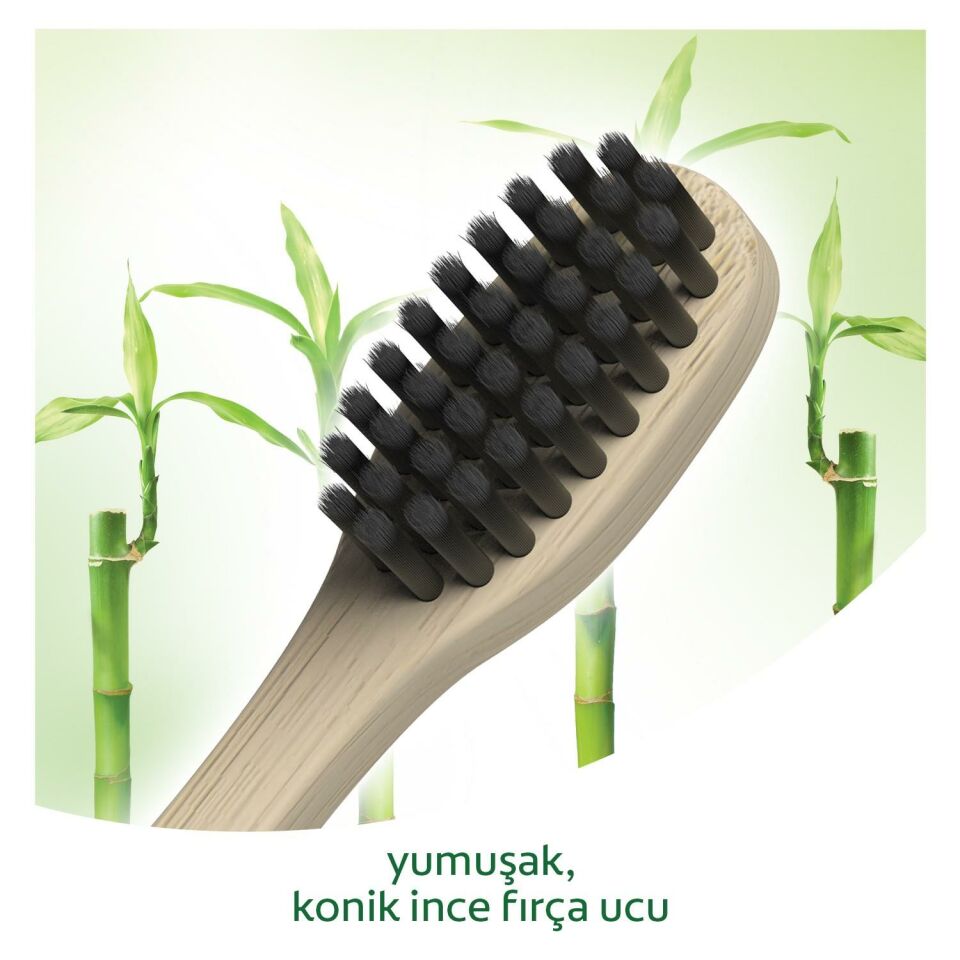 Colgate Zero Doğal Nane Aroması Şeffaf Jel Diş Macunu 98 Ml +  Bamboo Tekli Diş Fırçası