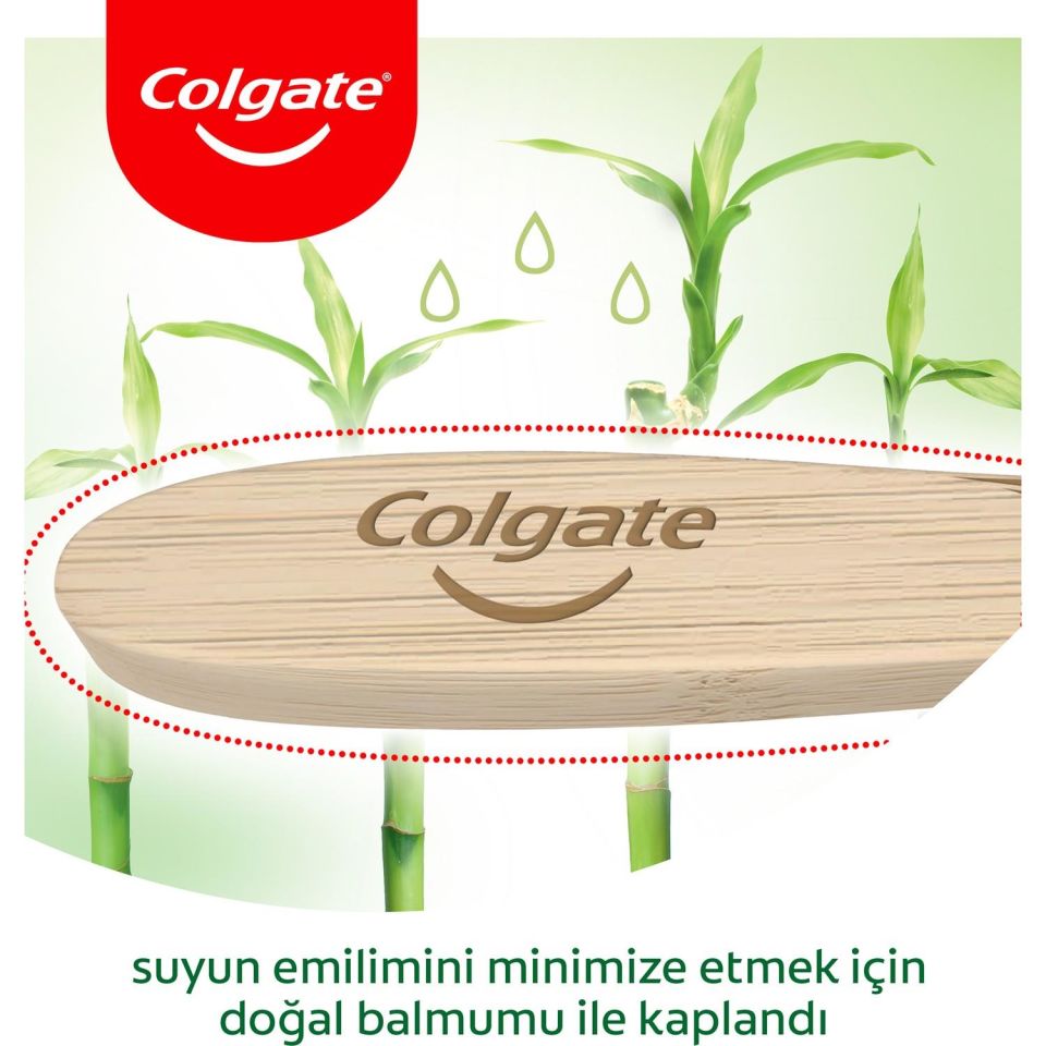 Colgate Zero Doğal Nane Aroması Şeffaf Jel Diş Macunu 98 Ml +  Bamboo Tekli Diş Fırçası