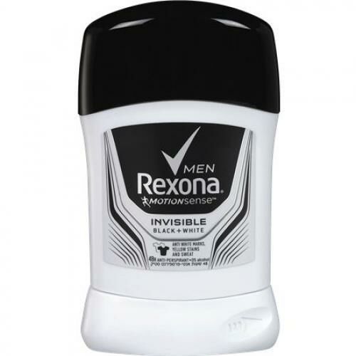 Rexona Stick Invisible Black + White 50 gr