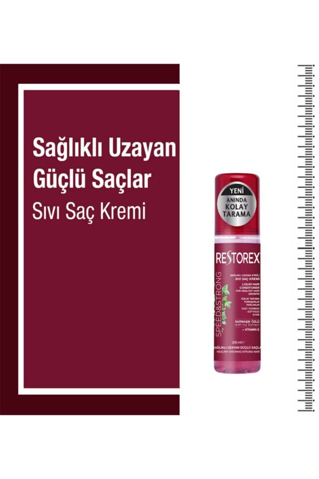 Restorex 200 ml Hızlı Uzama Etkili Sıvı Saç Kremi