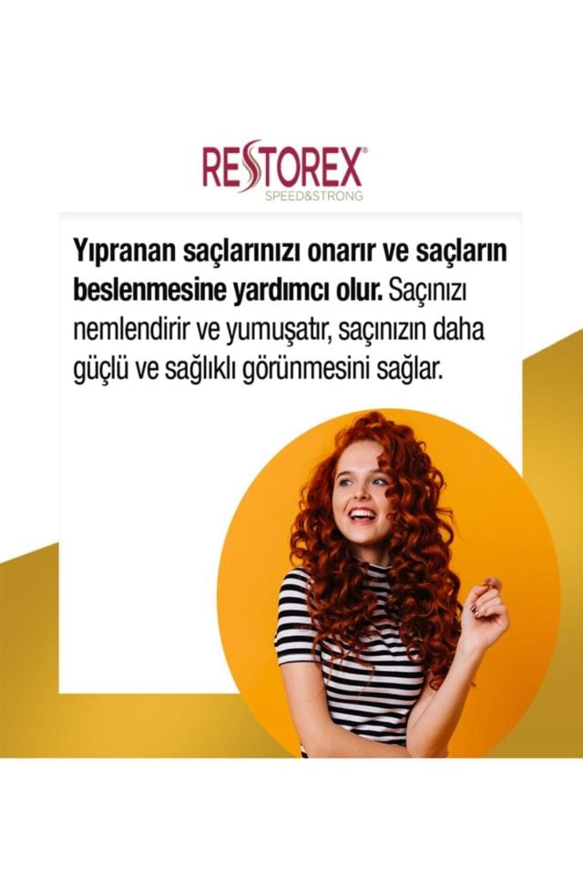 Restorex 100 ml Sağlıklı Uzama Etkili Argan Saç Bakım Yağı