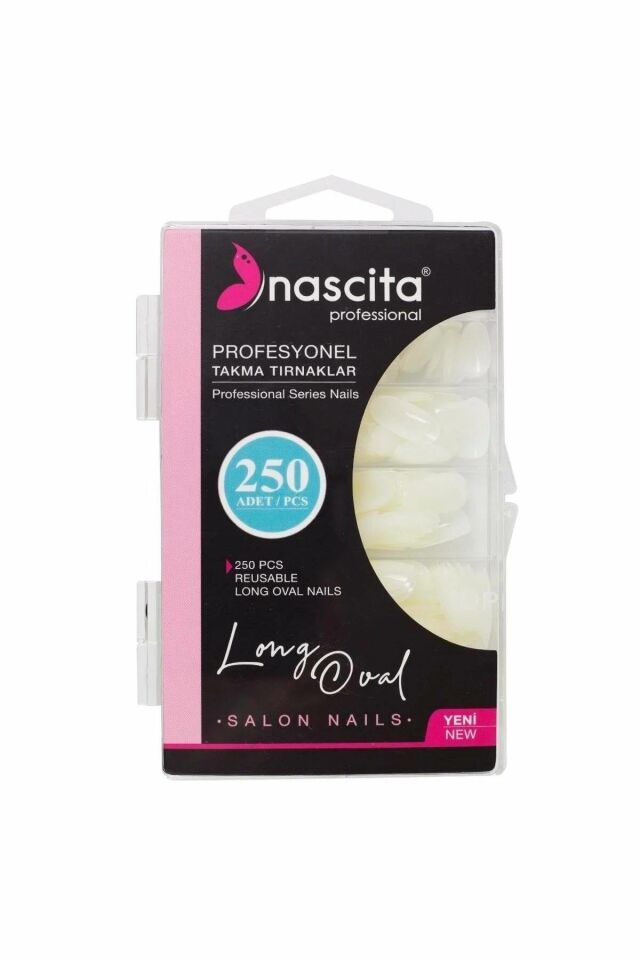 Nascita Takma Tırnak 250 Adet Kutulu Long Oval