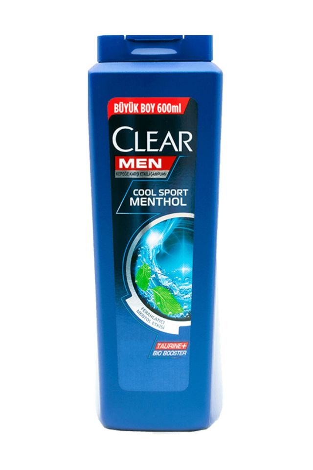 Clear Şampuan Cool Sport Menthol 600 Ml