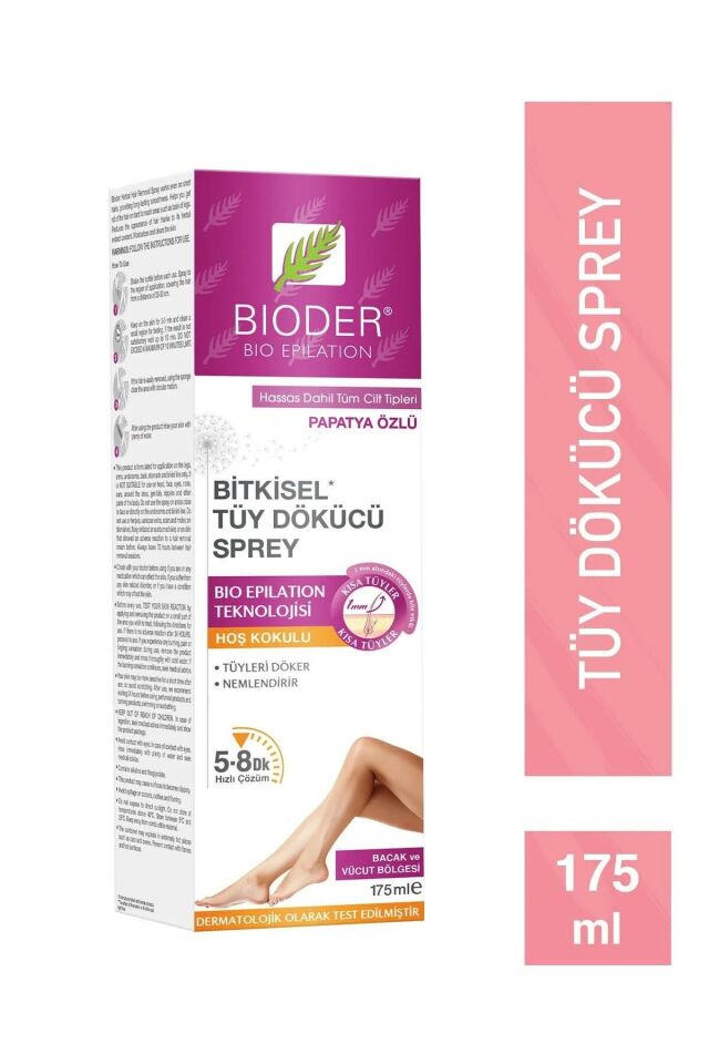 Bioder Sprey Tüy Dökücü 175 Ml Bayan