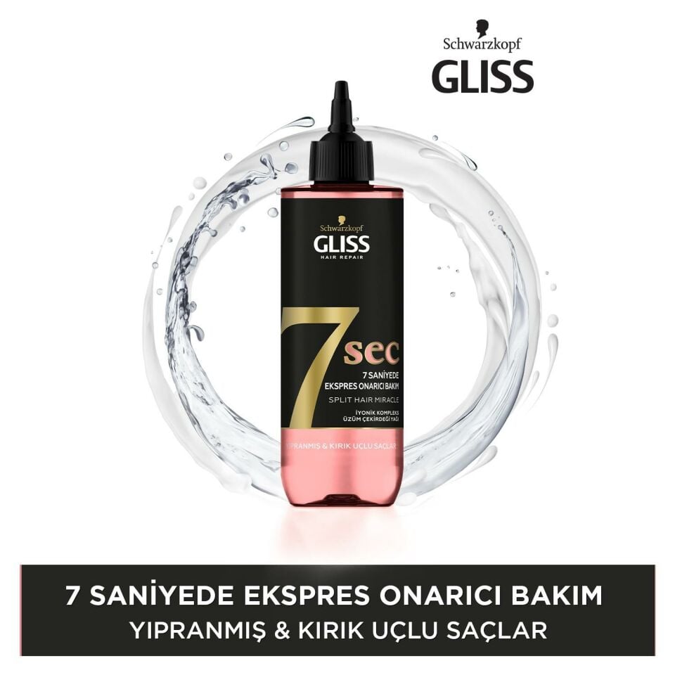 Gliss 7sec Ekspres Onarıcı Bakım Split Hair Miracle 200 ml