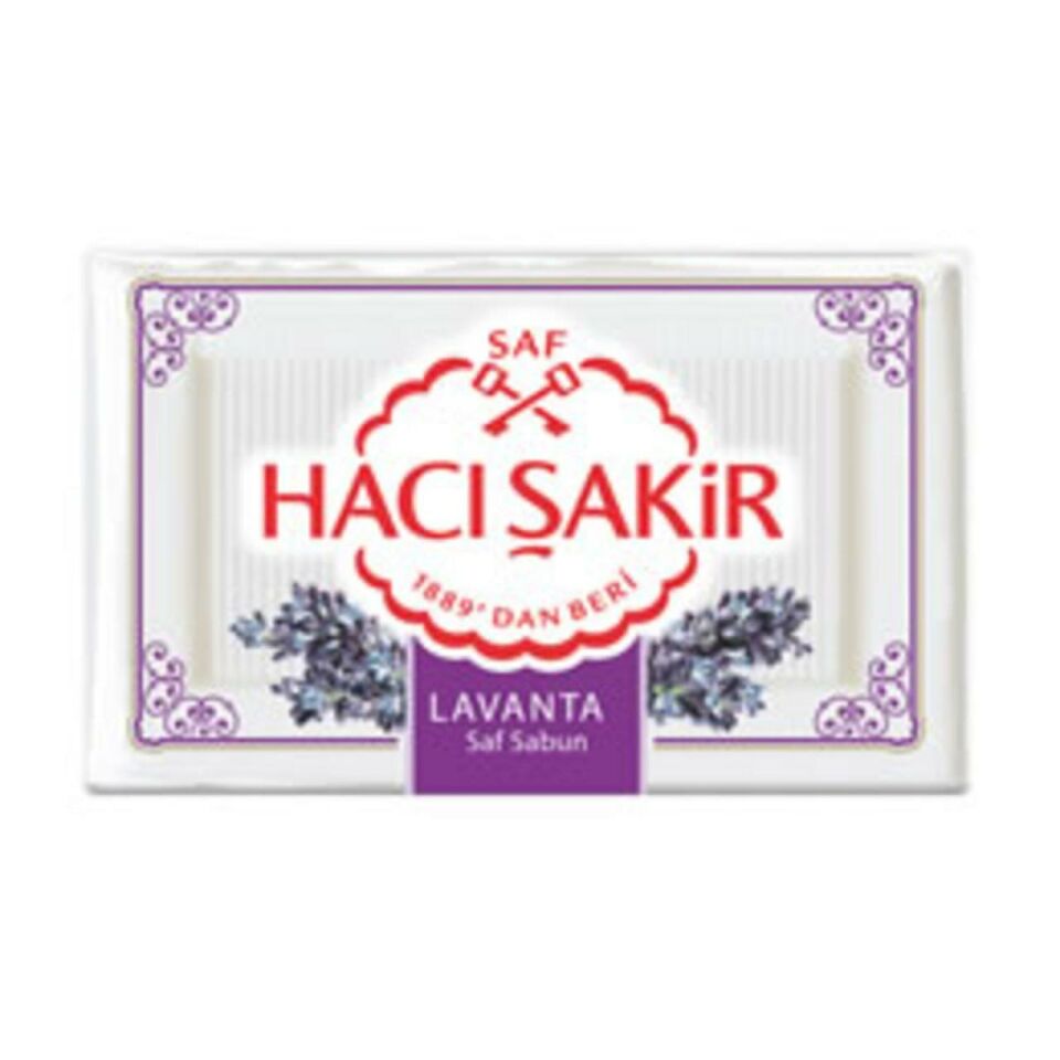 Hacı Şakir Katı Sabun 150 gr Lavanta