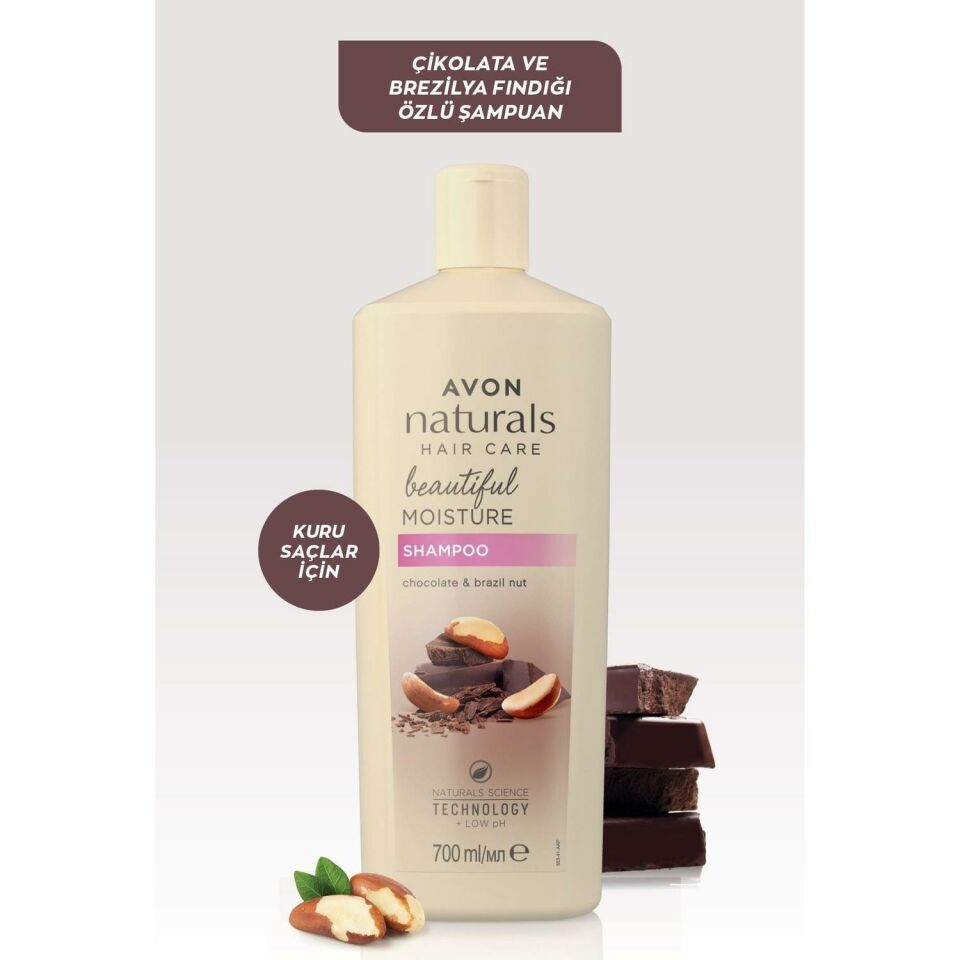 Avon Şampuan 700 Ml Çikolata ve Brezilya Fındıklı