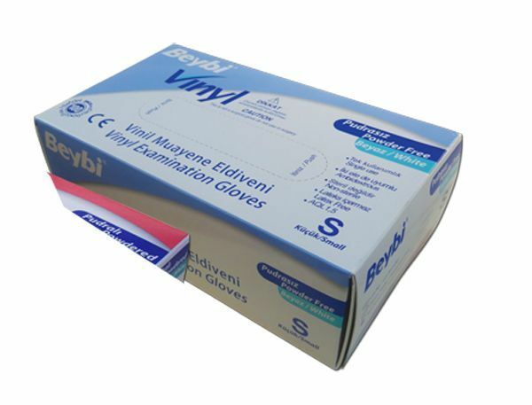 Beybi Lateks Eldiven Pudrasız Vinil S