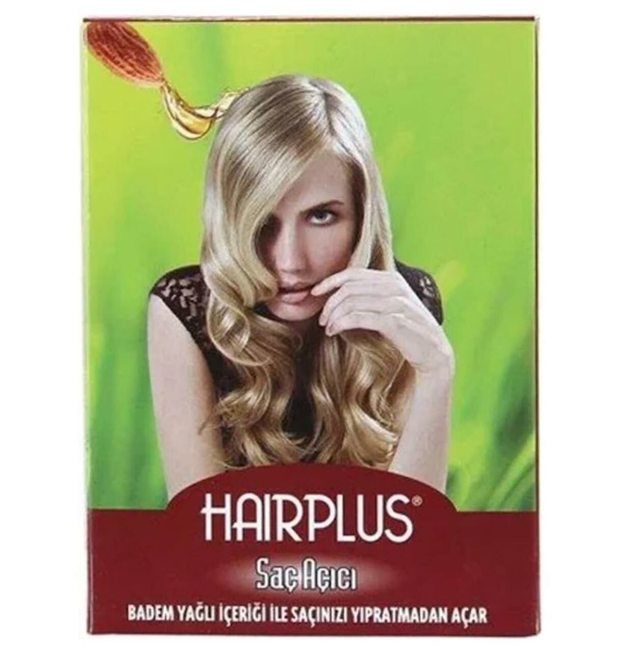 Hair Plus Saç Açıcı Set Badem ( 30 g Mavi Toz + 60ml Oksidan%40+ bakım yağ+eldiven)