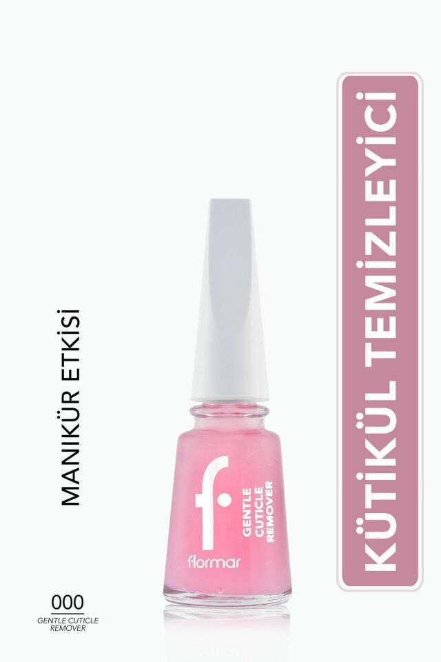 Flormar Gentle Cuticle Remover Tırnak Eti Yumuşatıcı Bakım Jeli 000