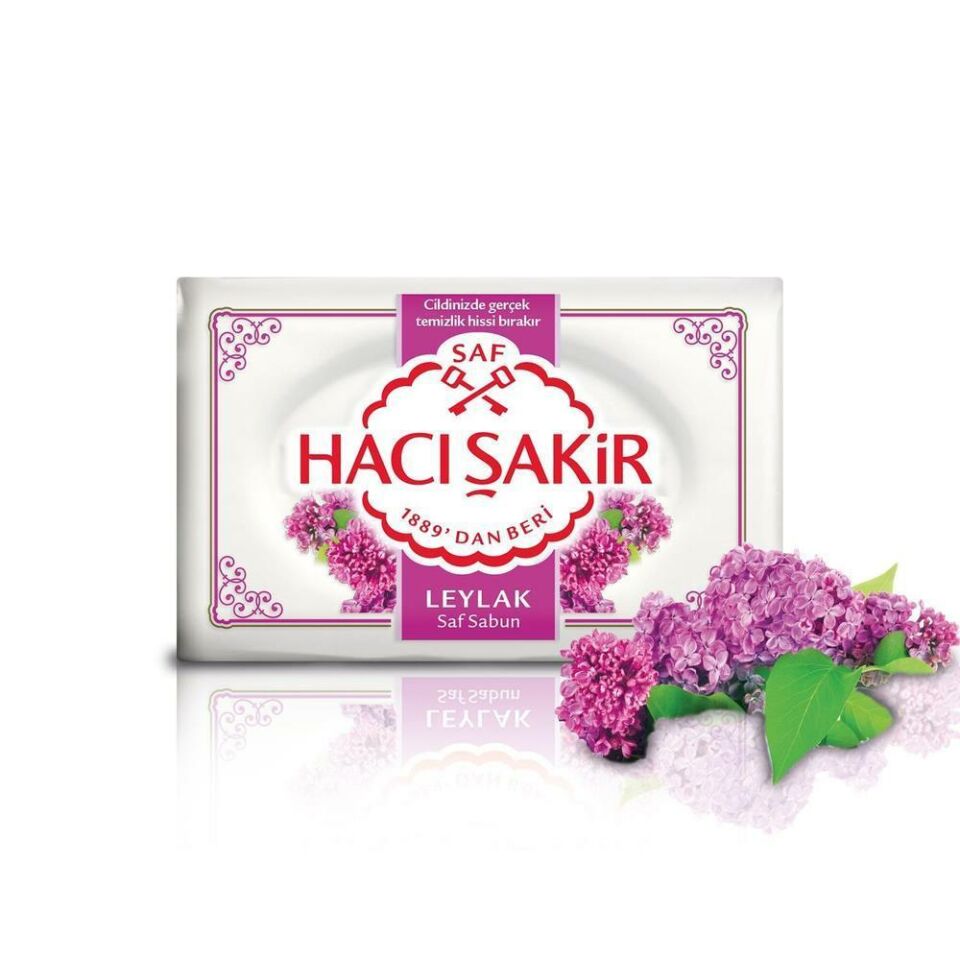 Hacı Şakir Katı Sabun 4 X 150 gr Leylak 600 Gr