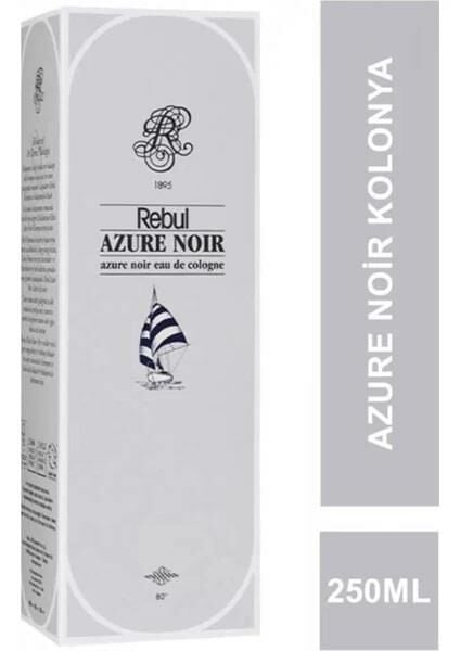 Rebul 250 Ml Kolonya Cam Şişe Azure Noir