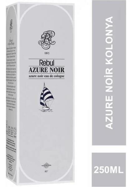 Rebul 250 Ml Kolonya Cam Şişe Azure Noir