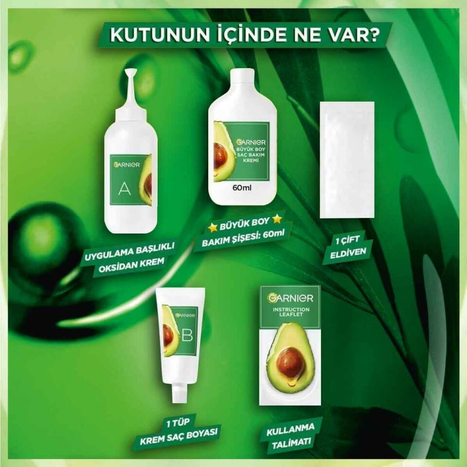 Garnier Nutrisse 4.1/2 Işıltılı Kahve Yoğun Besleyici Kalıcı Krem Saç Boyası